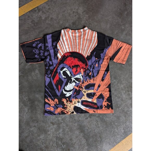 DeathClub Magneto Skull AOP T-Shirt S - Picture 5 of 6